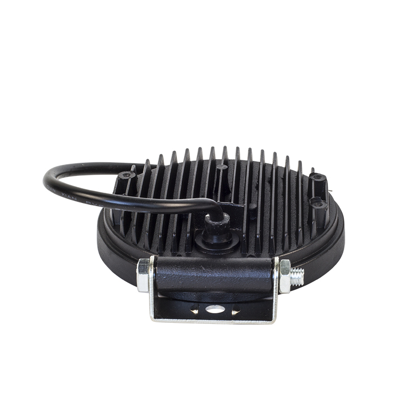 Kit Farol Auxiliar Redondo 9 LEDs 12V/24V 29W - Teslla - Tk1001M