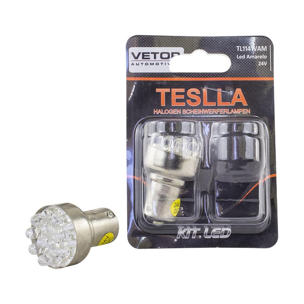 Par Lâmpada Led Lanterna Luz de Freio Luz de Pisca Luz de Ré para Scania P 114 GA - Teslla - Tl1141Vam