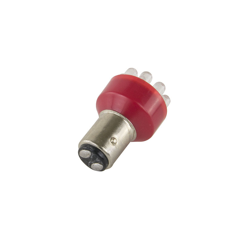 Par Lâmpada LED Vermelha Bay15D - Teslla - Tl1034Vvm