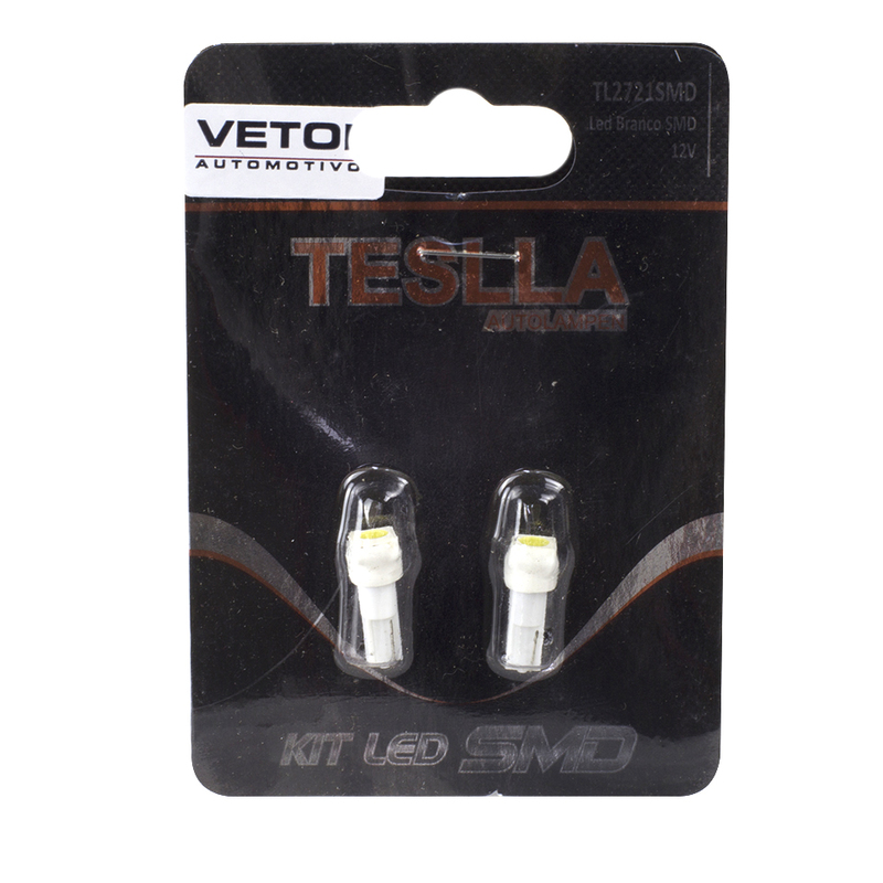 Par Lâmpada Super Luz do Painel para Volkswagen Gol - Teslla - Tl2721Smd