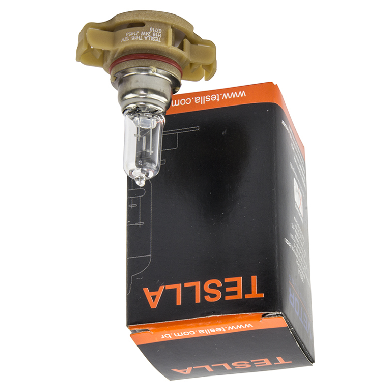 Lâmpada Halógena Amarela H16 12V 24W - Teslla - Th16