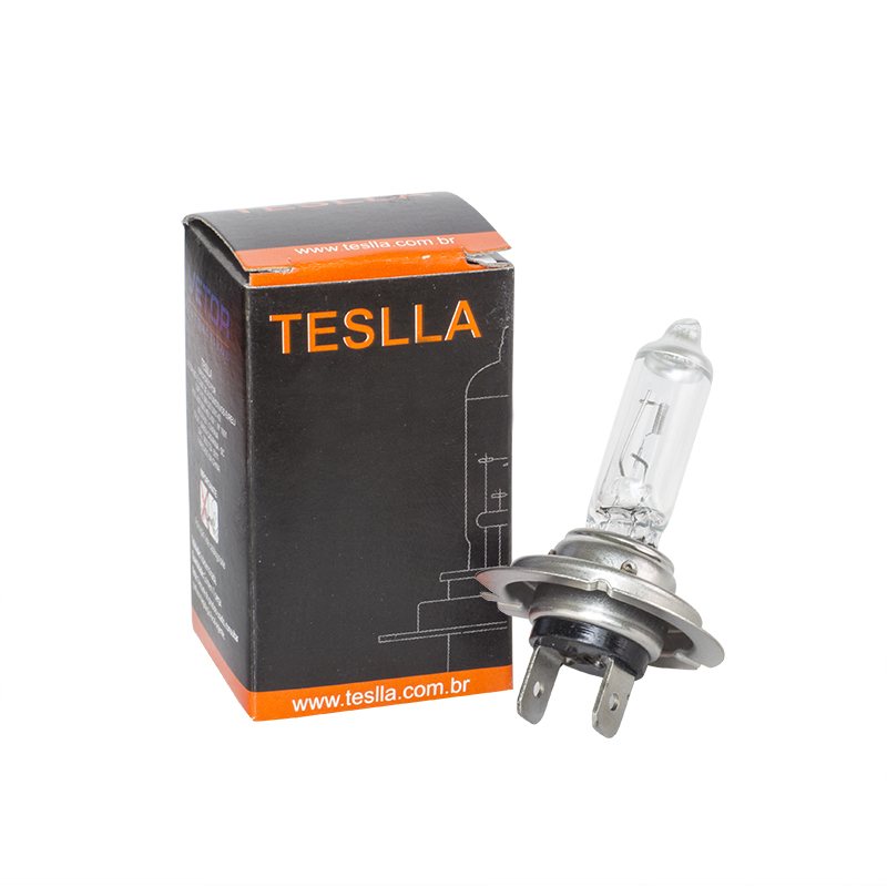 Lâmpada Halógena Amarela H7 24V 70W - Teslla - Th7V