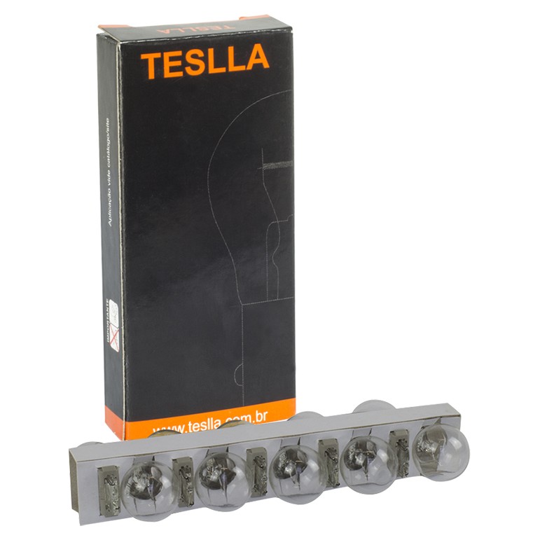 10 Lâmpadas Amarela 12V 27W - Teslla - T3156
