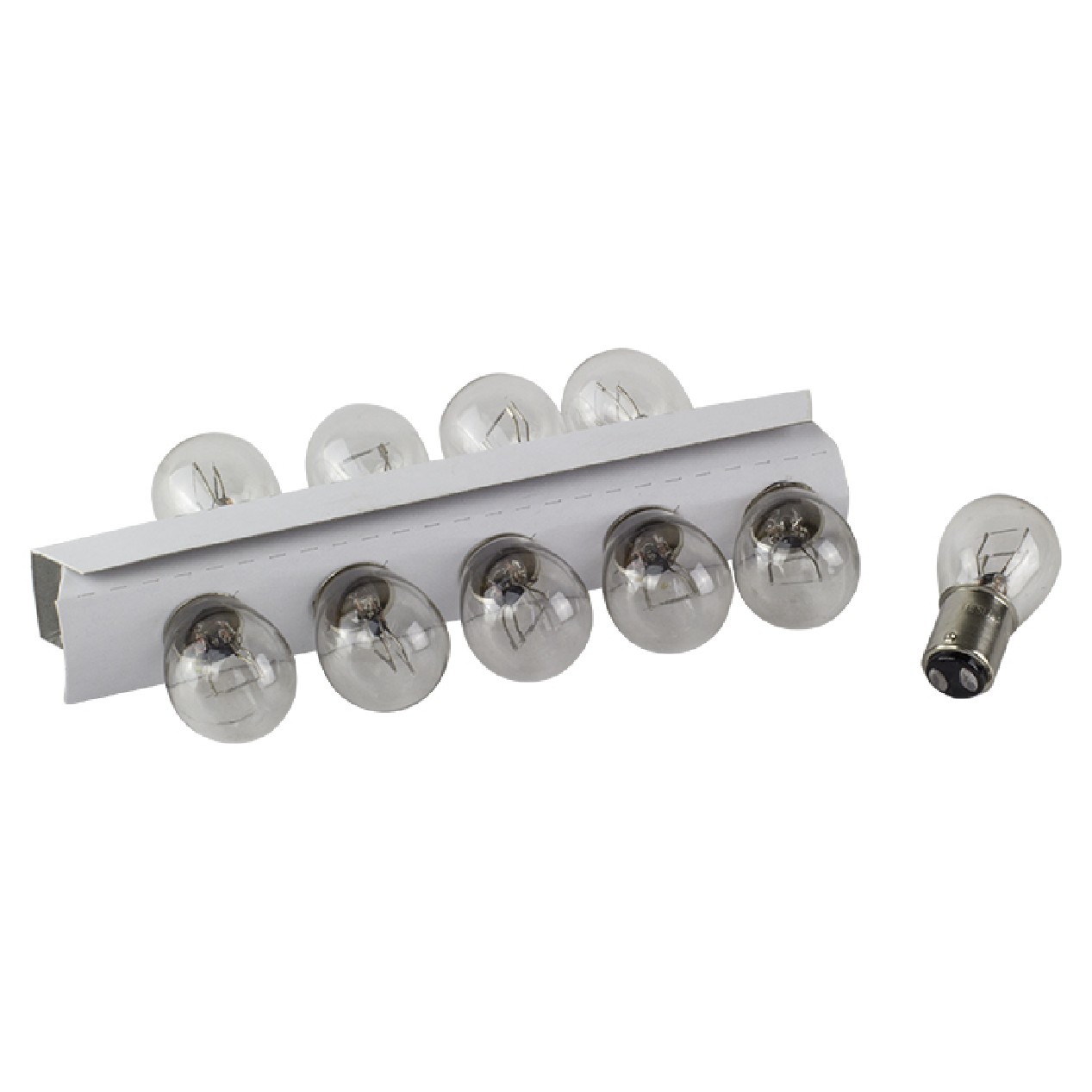 10 Lâmpadas Amarela 24V 21/5W - Teslla - T1176V