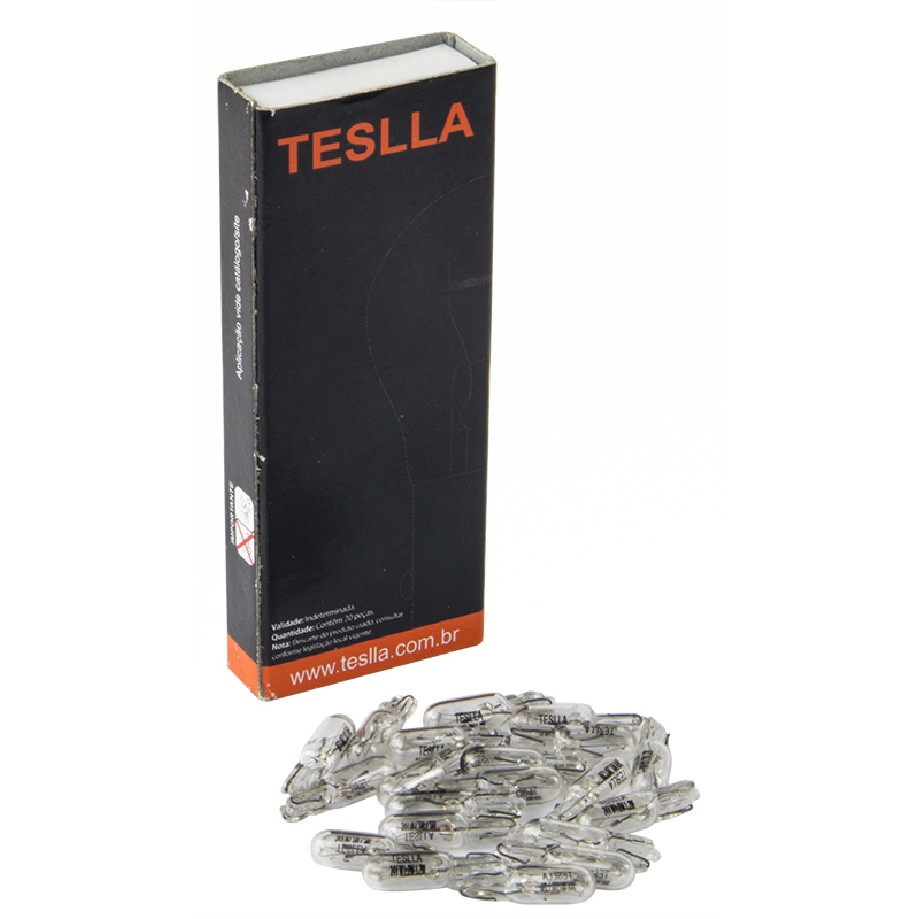 20 Lâmpadas Amarela 24V 1,2W - Teslla - T2721V