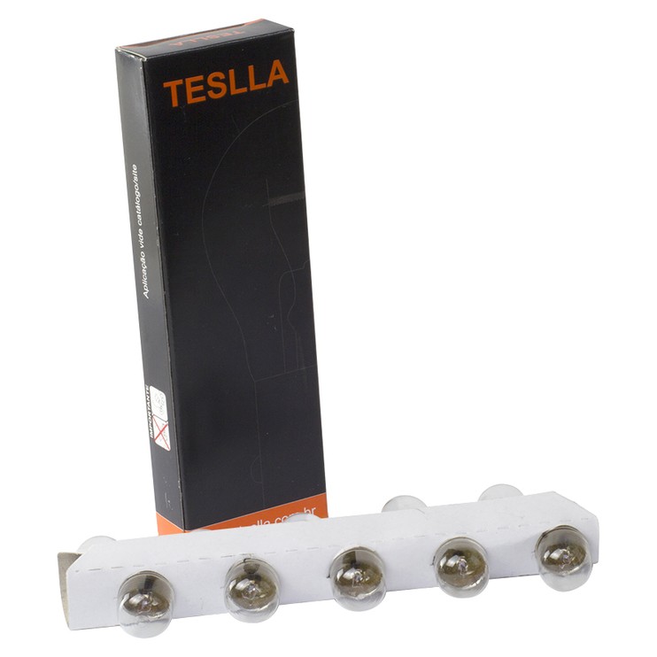 10 Lâmpadas Amarela 24V 5W - Teslla - T67V