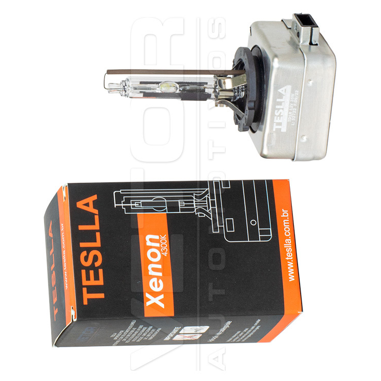 Lâmpada Xenon Farol Dianteiro - Teslla - Td3R