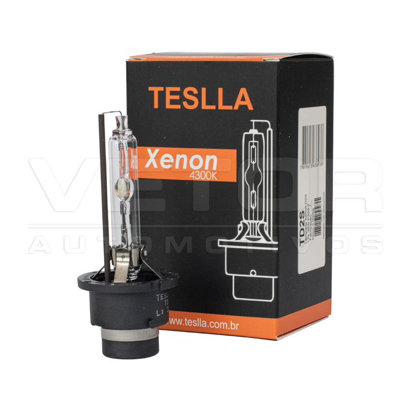 Lâmpada Xenon Farol Dianteiro - Teslla - Td2S