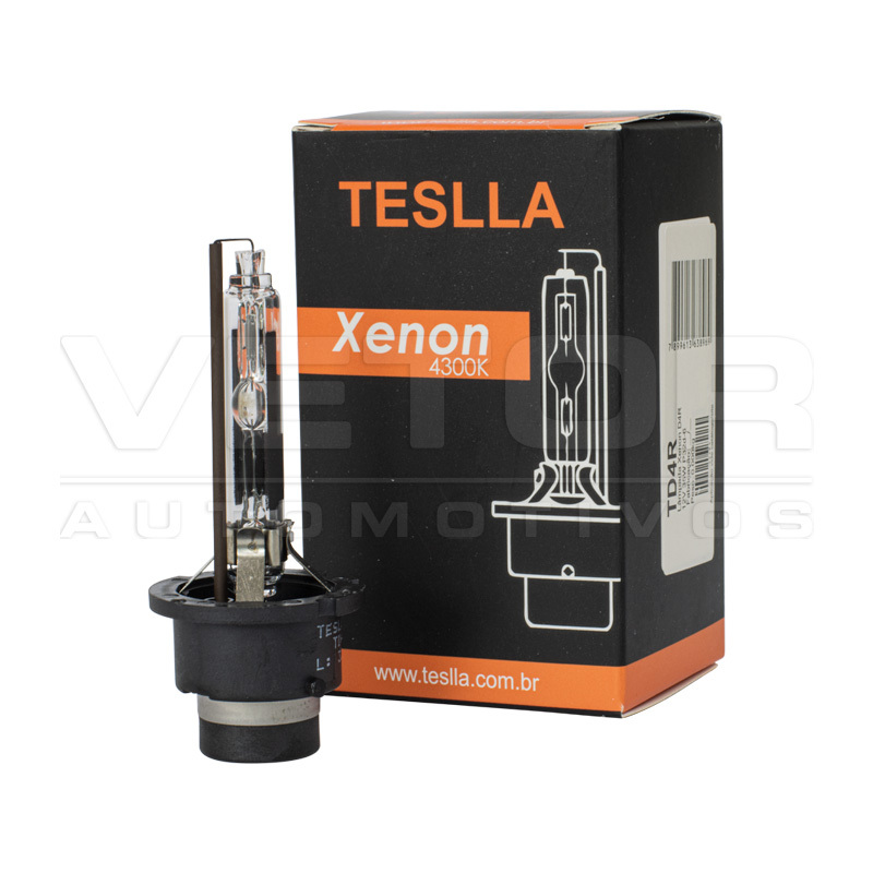 Lâmpada Xenon Farol Dianteiro para Toyota Corolla e Hilux SW4 - Teslla - Td4R