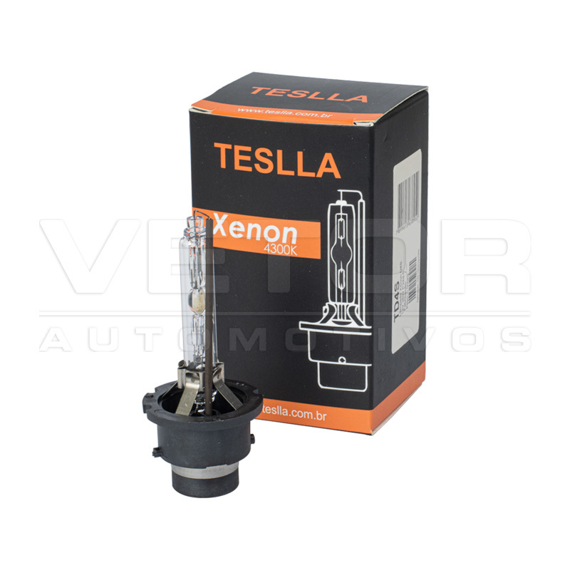 Lâmpada Xenon Farol Dianteiro - Teslla - Td4S