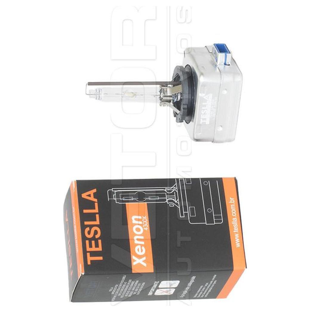 Lâmpada Xenon Farol Dianteiro - Teslla - Td8S