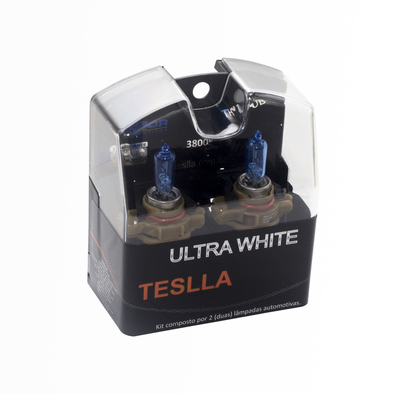 Par Lâmpada Halógena Ultra Branca 12V 24W - Teslla - Th16Ub