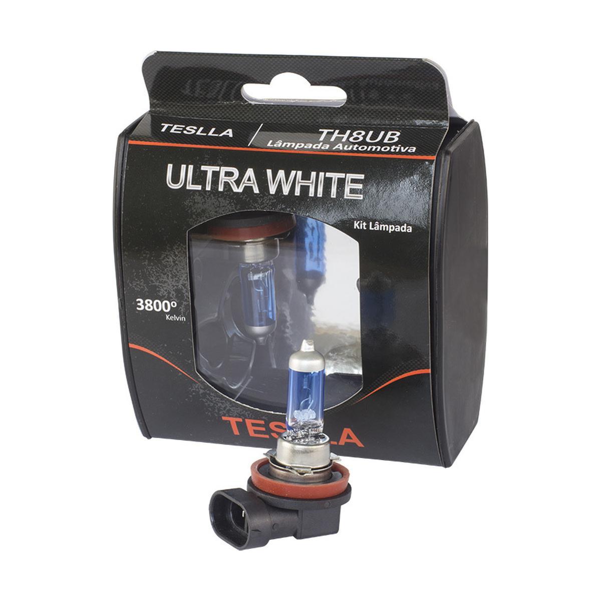 Par Lâmpada Halógena Ultra Branca 12V 35W - Teslla - Th8Ub