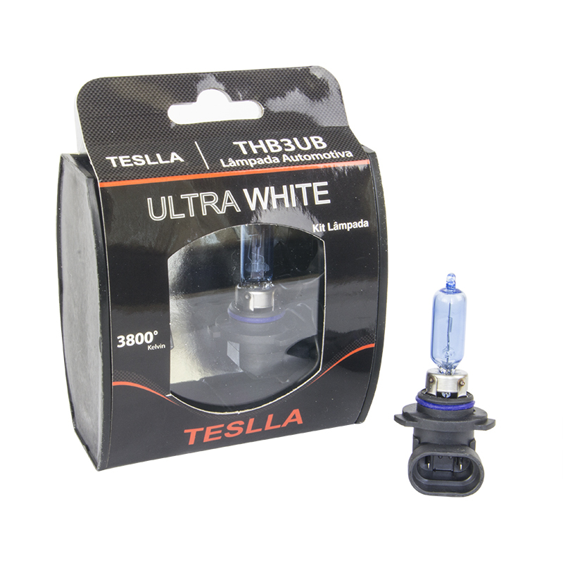 Par Lâmpada Halógena Ultra Branca 12V 60W - Teslla - Thb3Ub