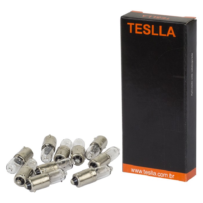 10 Lâmpadas Halógena 12V 6W - Teslla - Th6