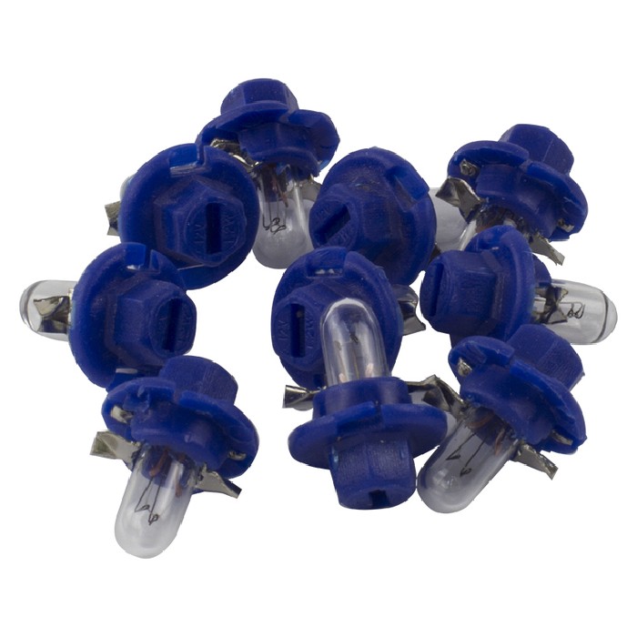 10 Lâmpadas Azul 12V 1,2W - Teslla - T2351Mf6