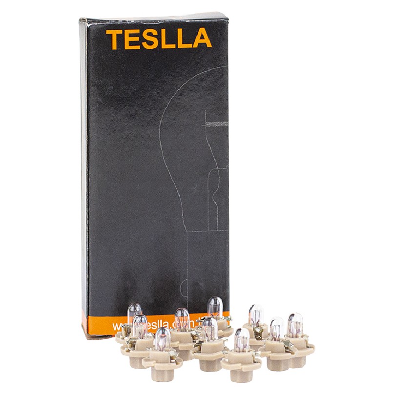 10 Lâmpadas 12V 1,5W - Teslla - T2452Mfx6
