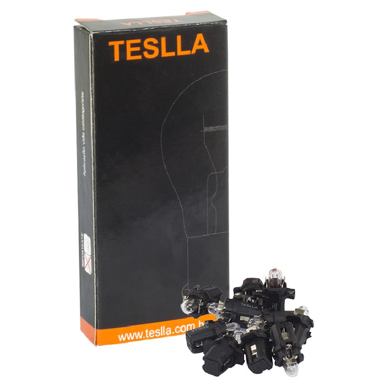 10 Lâmpadas 12V 1,2W - Teslla - T2721Mf8