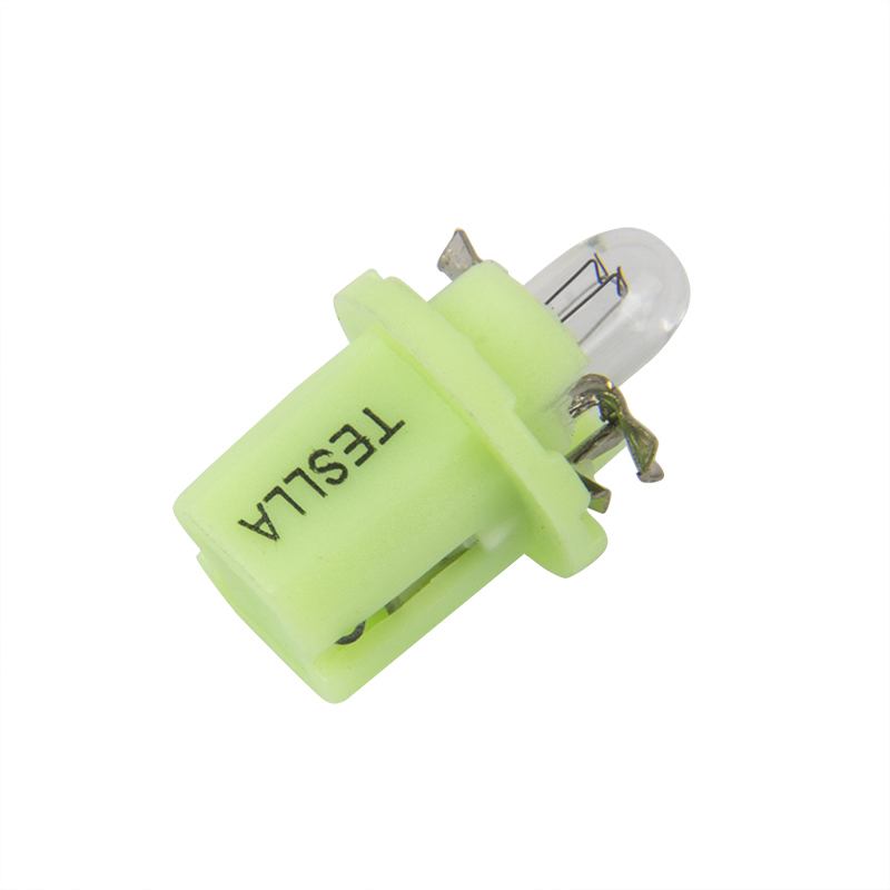 10 Lâmpadas Verde Limão 12V 2W - Teslla - T2722Mf