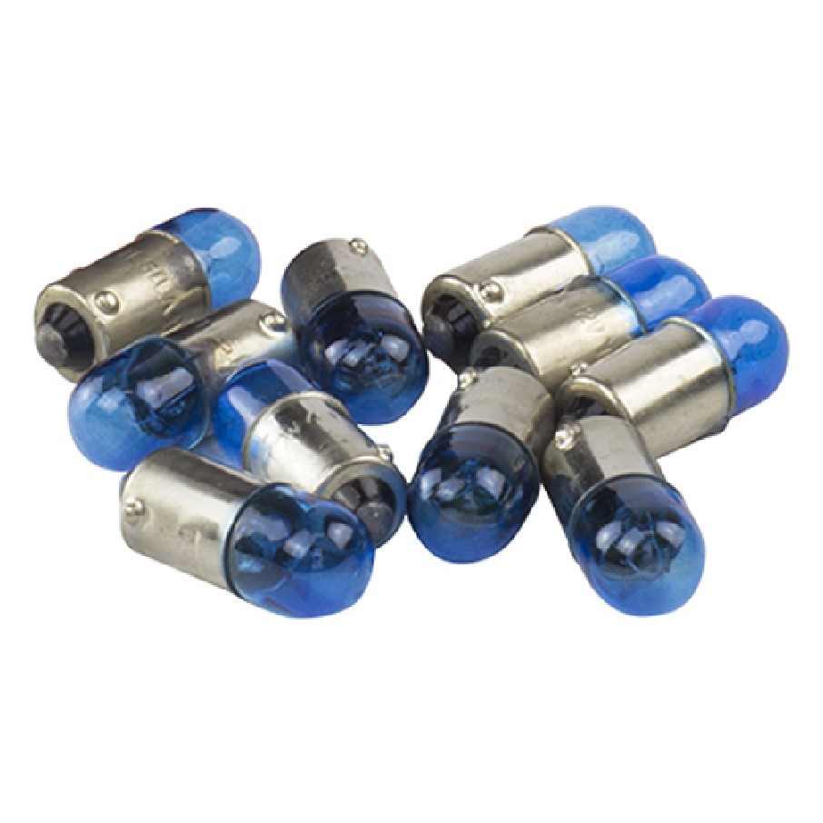 10 Lâmpadas Azul 12V 4W - Teslla - T69Blue