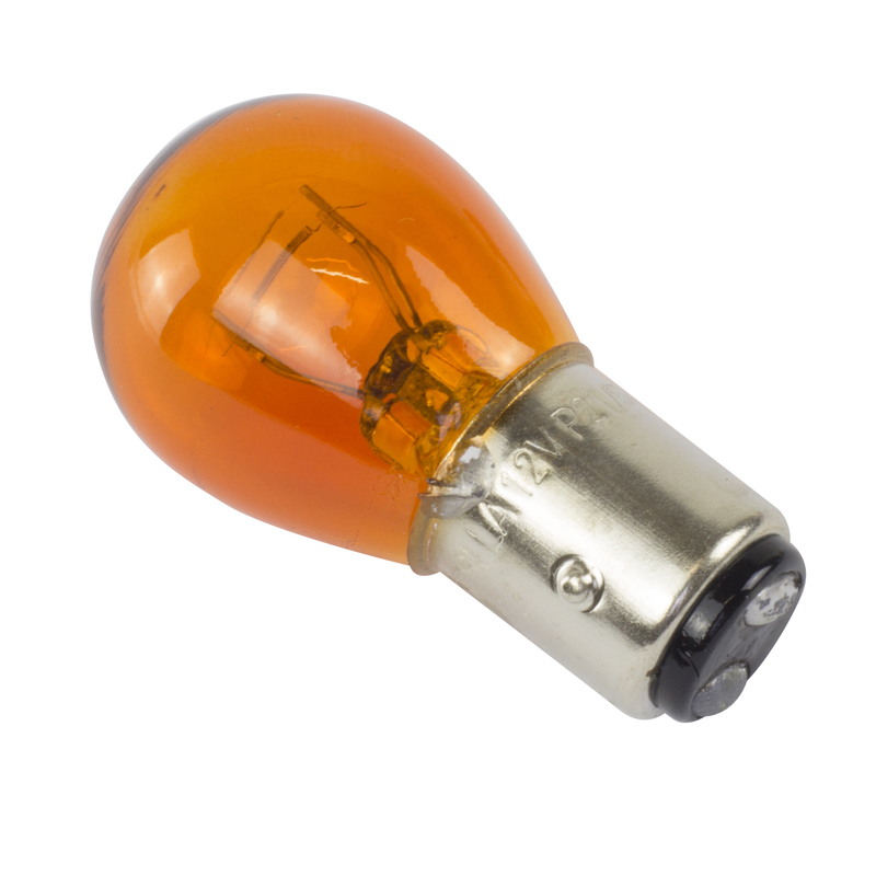 10 Lâmpadas Âmbar 12V 21/5W - Teslla - T1034Ab