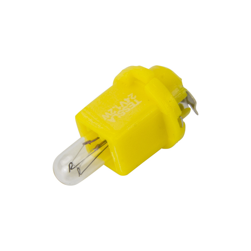 10 Lâmpadas Amarela 24V 1,2W - Teslla - T2742Mf