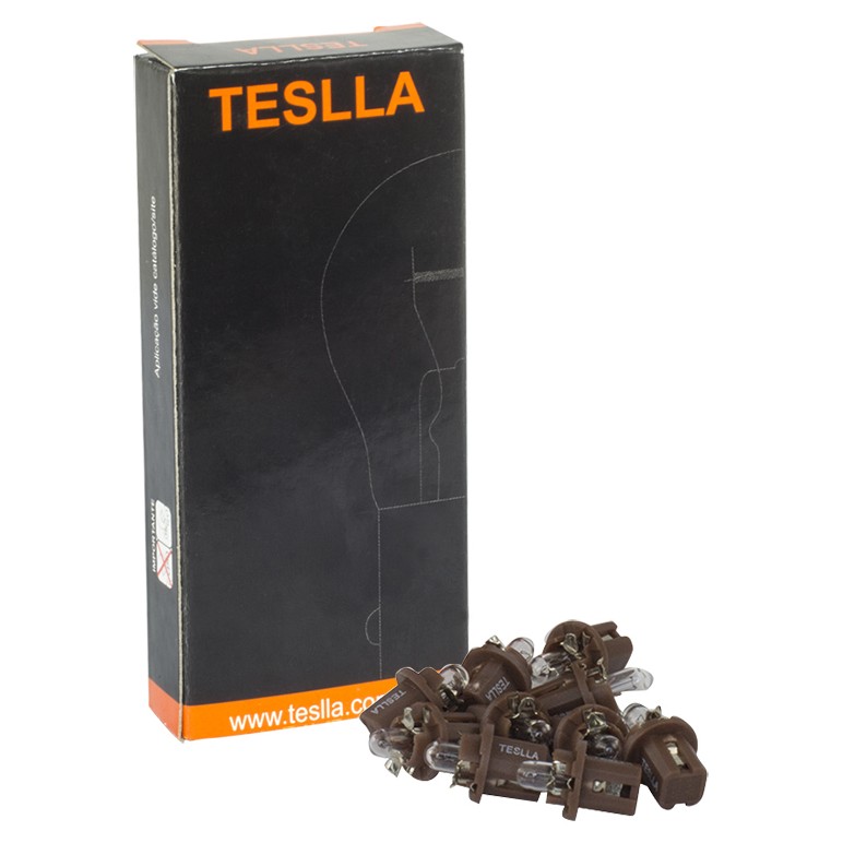 10 Lâmpadas Marrom 24V 1,2W - Teslla - T2741Mf
