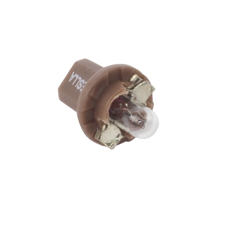 10 Lâmpadas Marrom 24V 1,2W - Teslla - T2741Mf