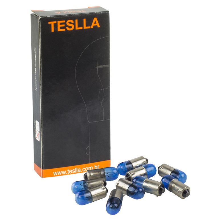 10 Lâmpadas Azul 24V 4W - Teslla - T69Vaz