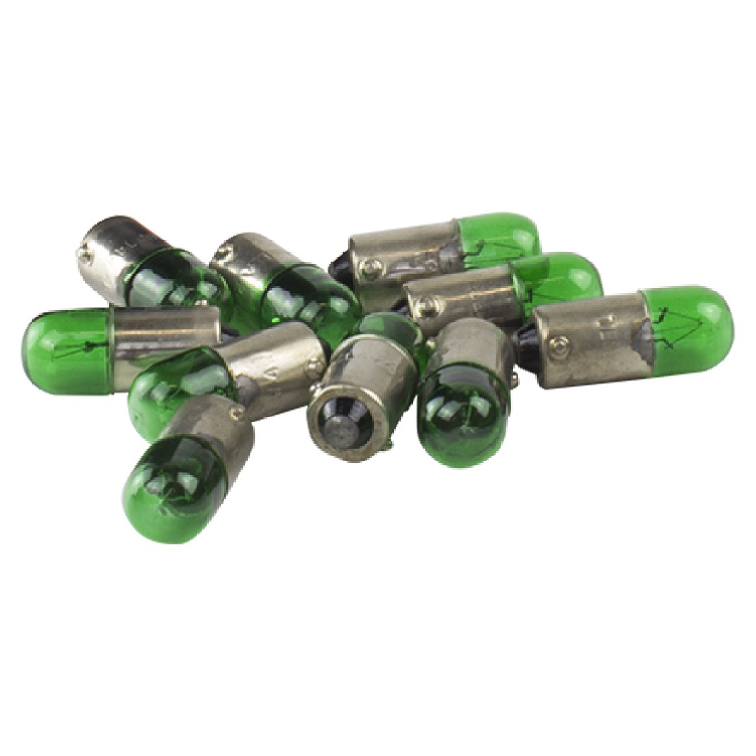 10 Lâmpadas Verde 24V 4W - Teslla - T69Vvd