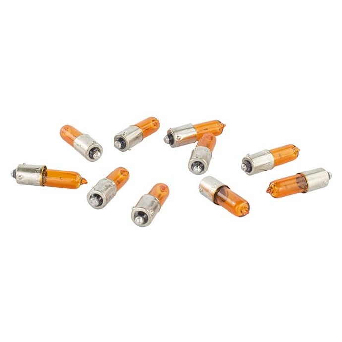 10 Lâmpadas Âmbar 12V 21W - Teslla - Th21Ab