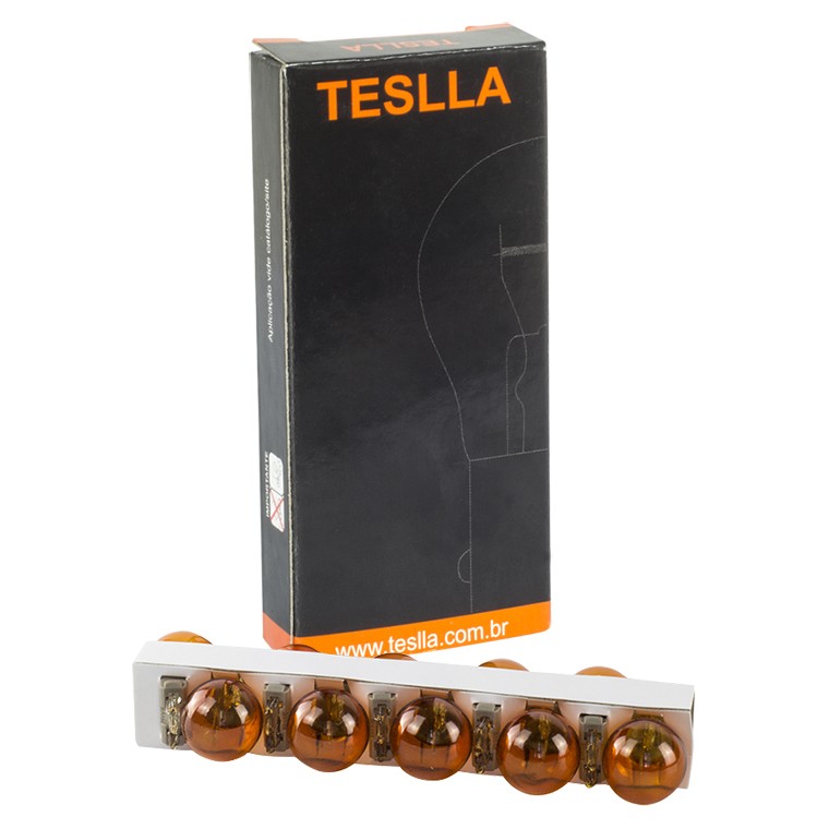 10 Lâmpadas Âmbar 12V 27W - Teslla - T3156Ab