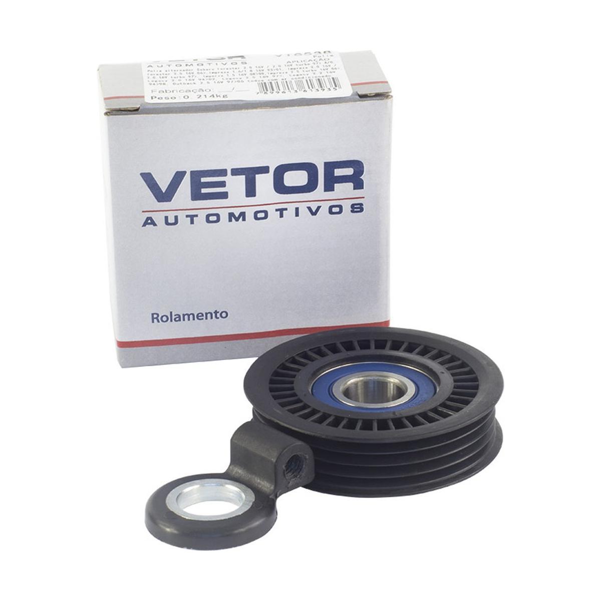 Polia do Compressor do Ar Condicionado - Vetor - Vt8538