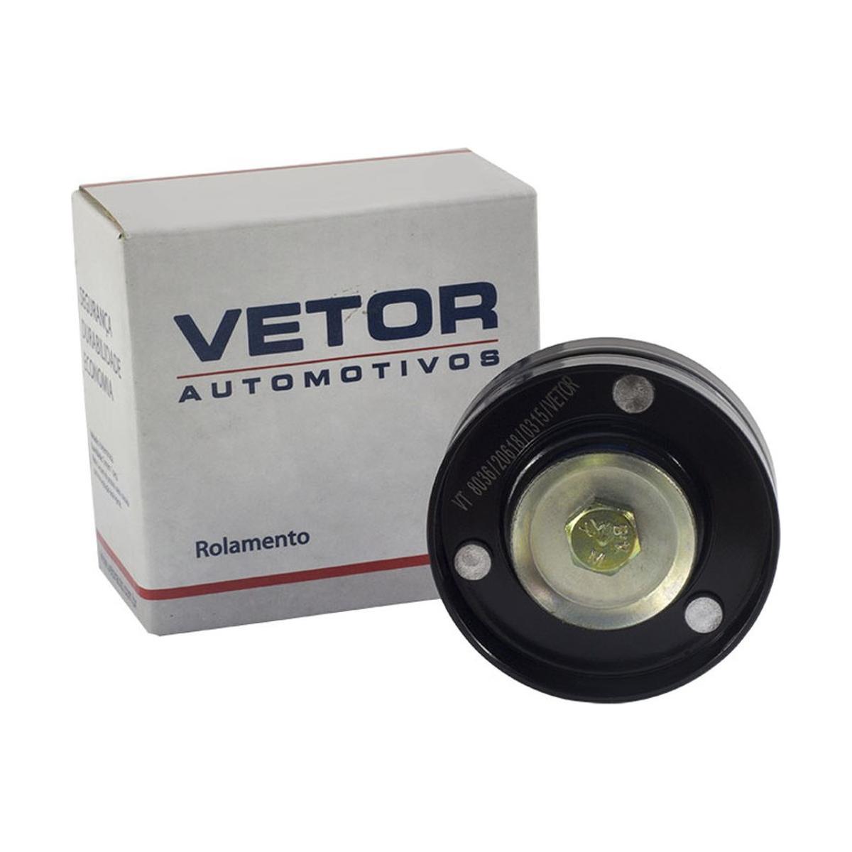 Polia Auxiliar do Alternador - Vetor - Vt8036
