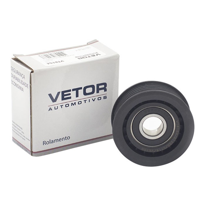 Polia da Correia do Motor para Mercedes-Benz Accelo 715 C - Vetor - Vt8154