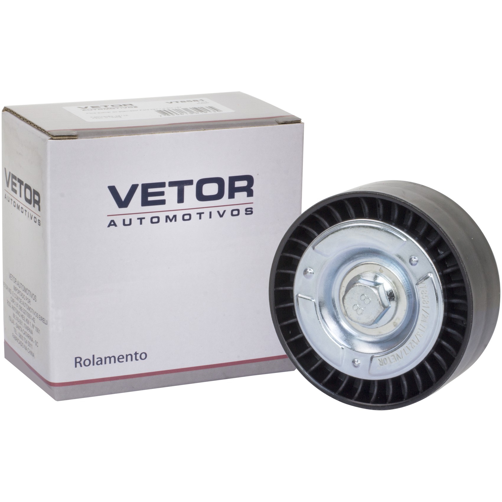 Polia do Alternador para Ford Ka Sedan - Vetor - Vt8581