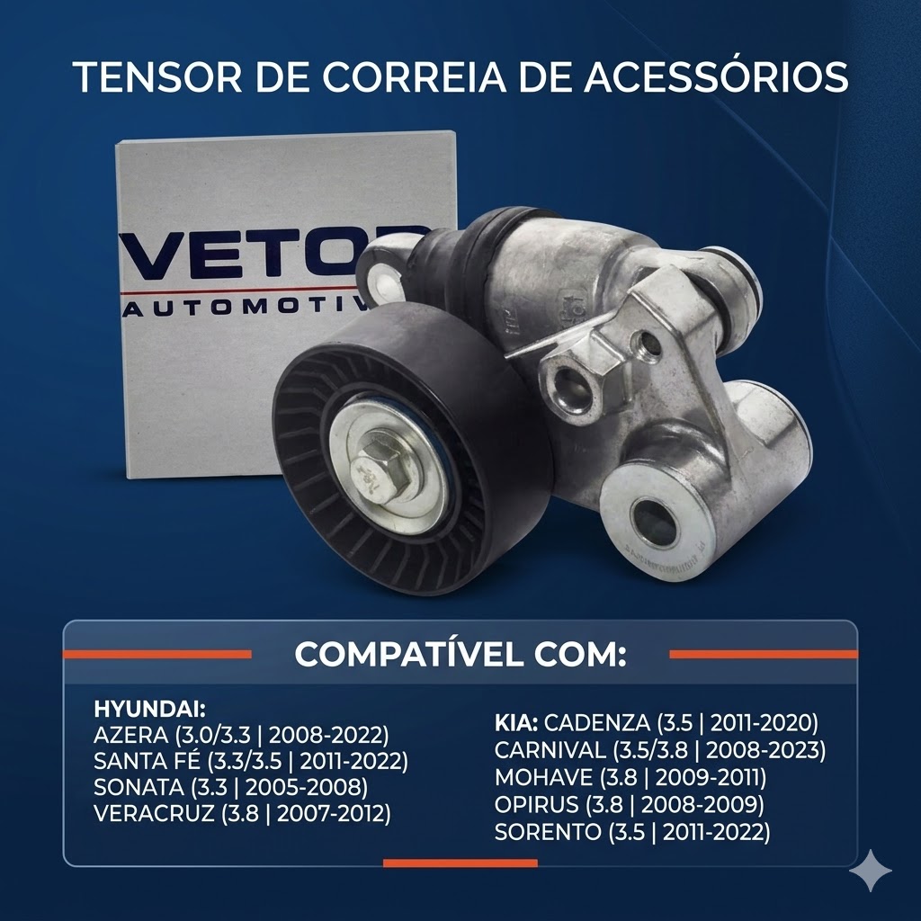 Rolamento Tensor da Correia - Vetor - Vt8312