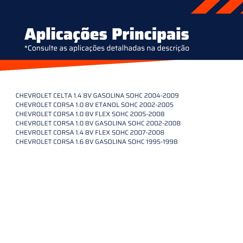 Rolamento Tensor da Correia para Chevrolet Celta e Corsa - Vetor - Vt8042