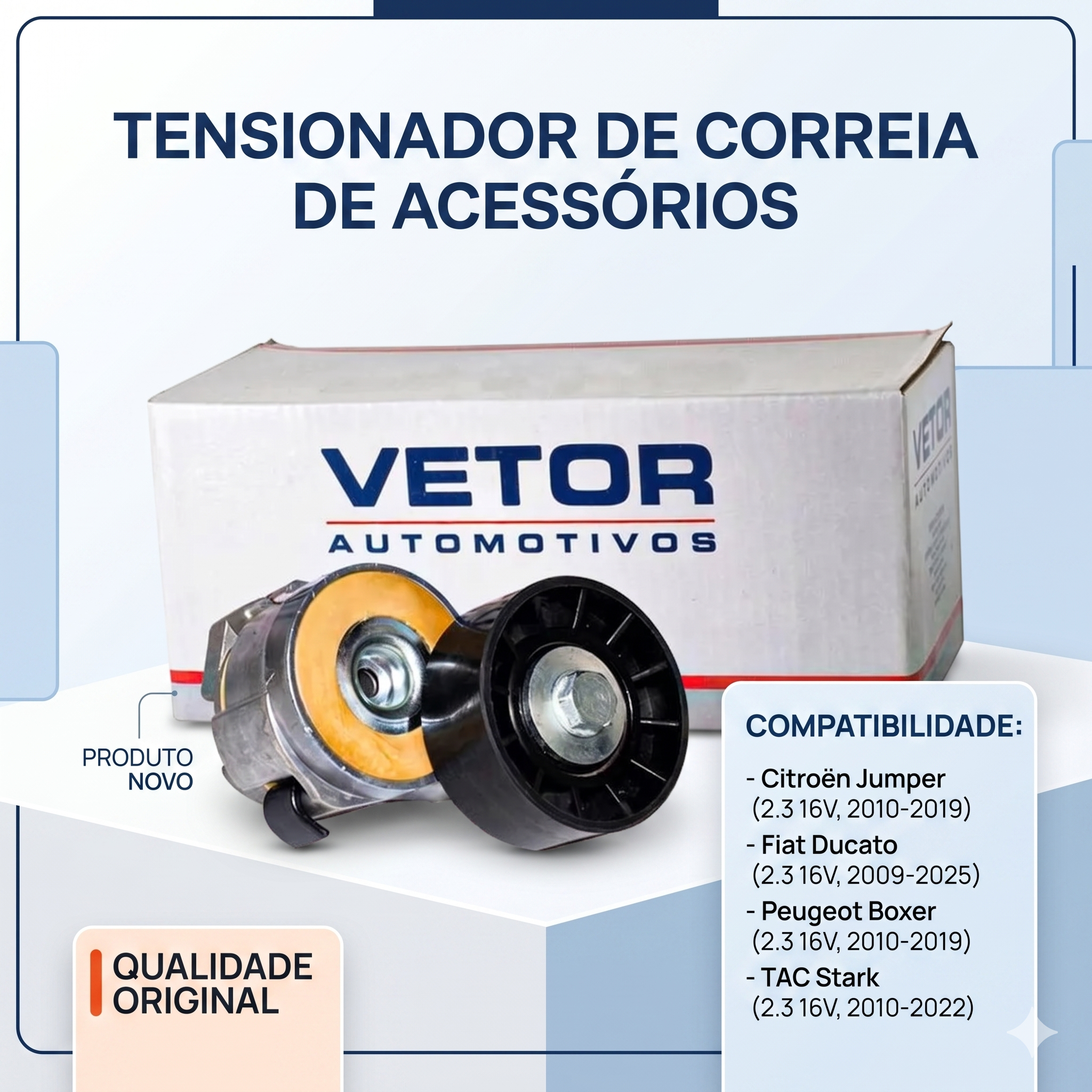 Rolamento Tensor da Correia - Vetor - Vt8212