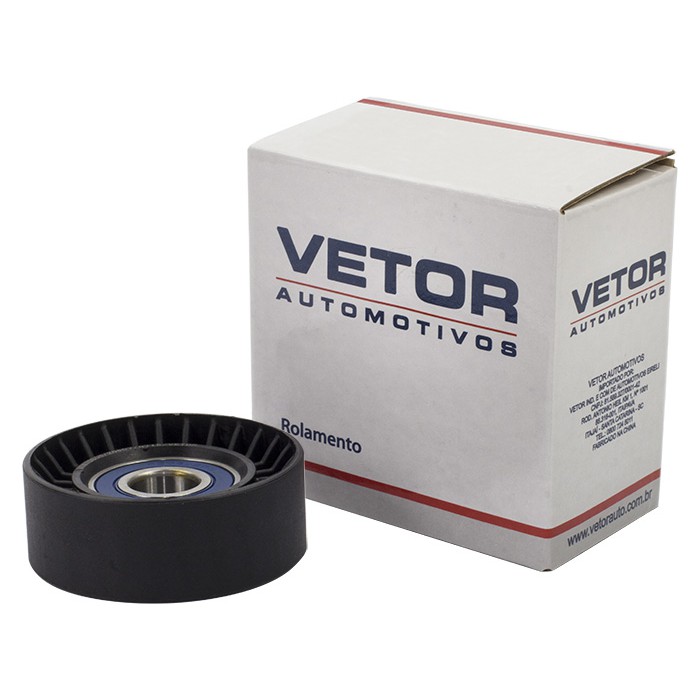 Rolamento Tensor Nylon - Vetor - Vt7080N