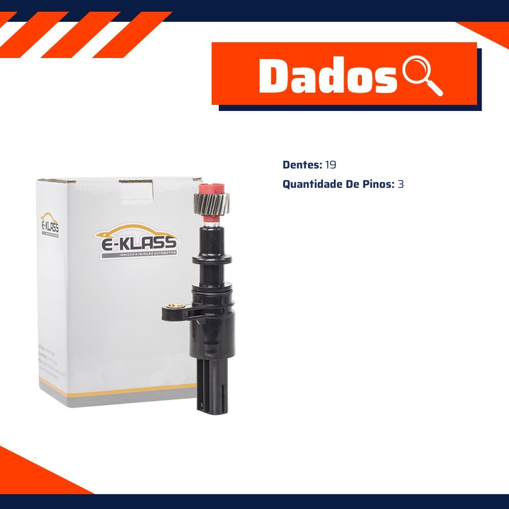 Sensor de Velocidade para Honda Civic - E-Klass - Esv912
