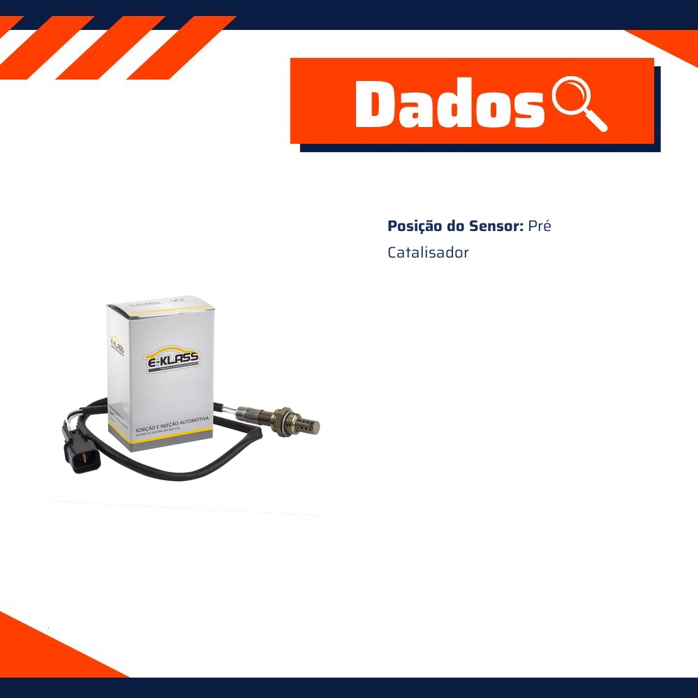 Sonda Lambda para Mitsubishi Pajero Tr4 - E-Klass - Esl0641