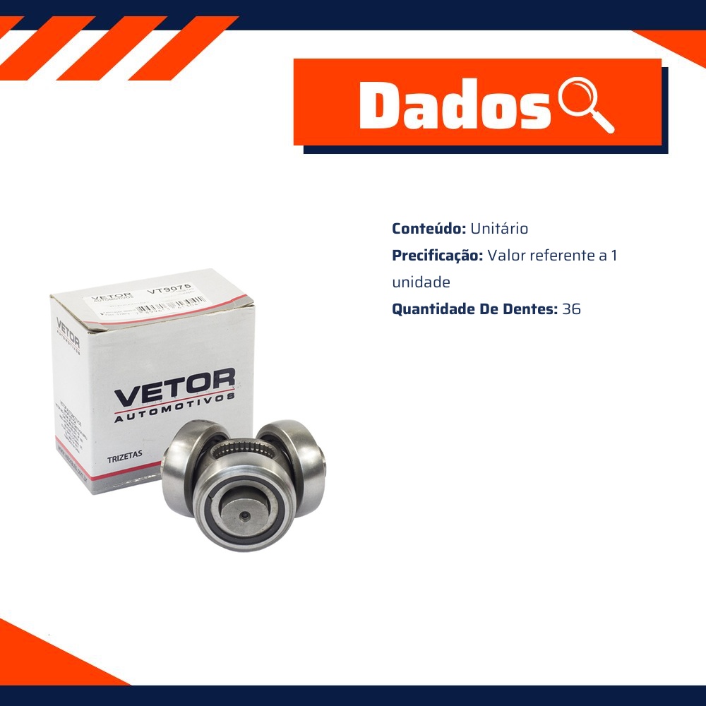 Trizeta - Vetor - Vt9075