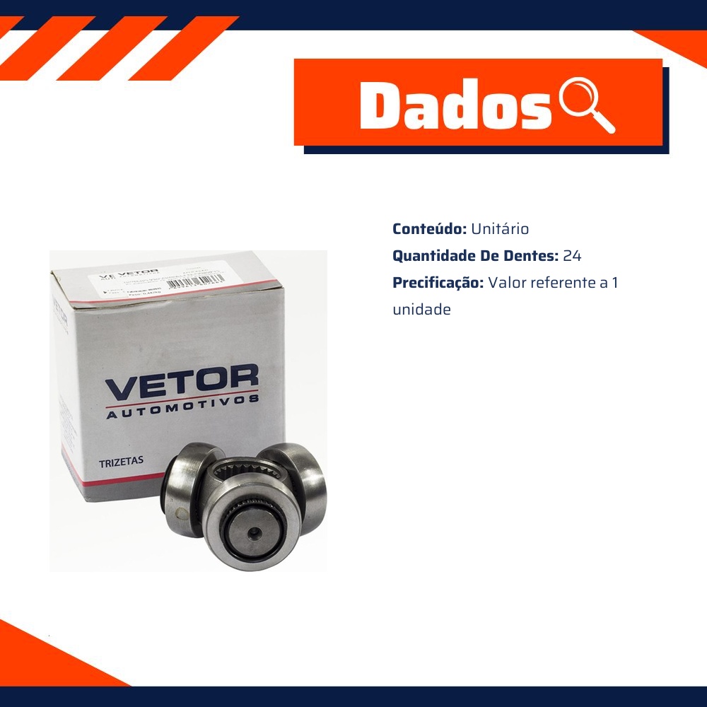 Trizeta - Vetor - Vt9070