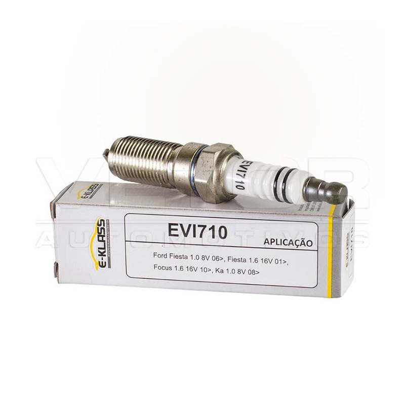 Vela de Ignição para Ford Fiesta e Focus - E-Klass - Evi710