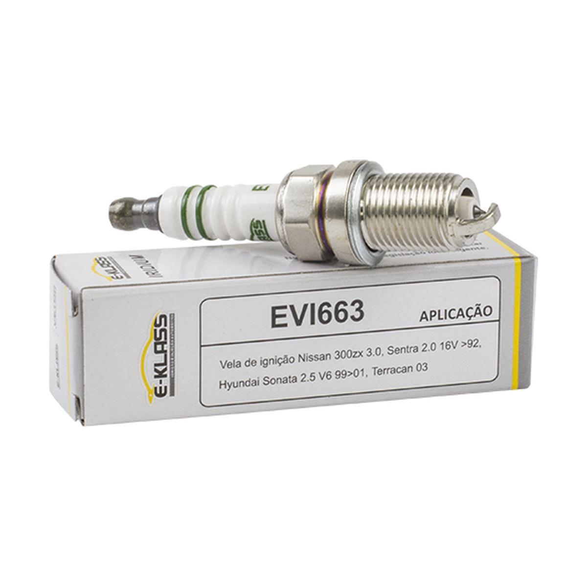 Vela de Ignição Platinum para Hyundai Sonata - E-Klass - Evi663