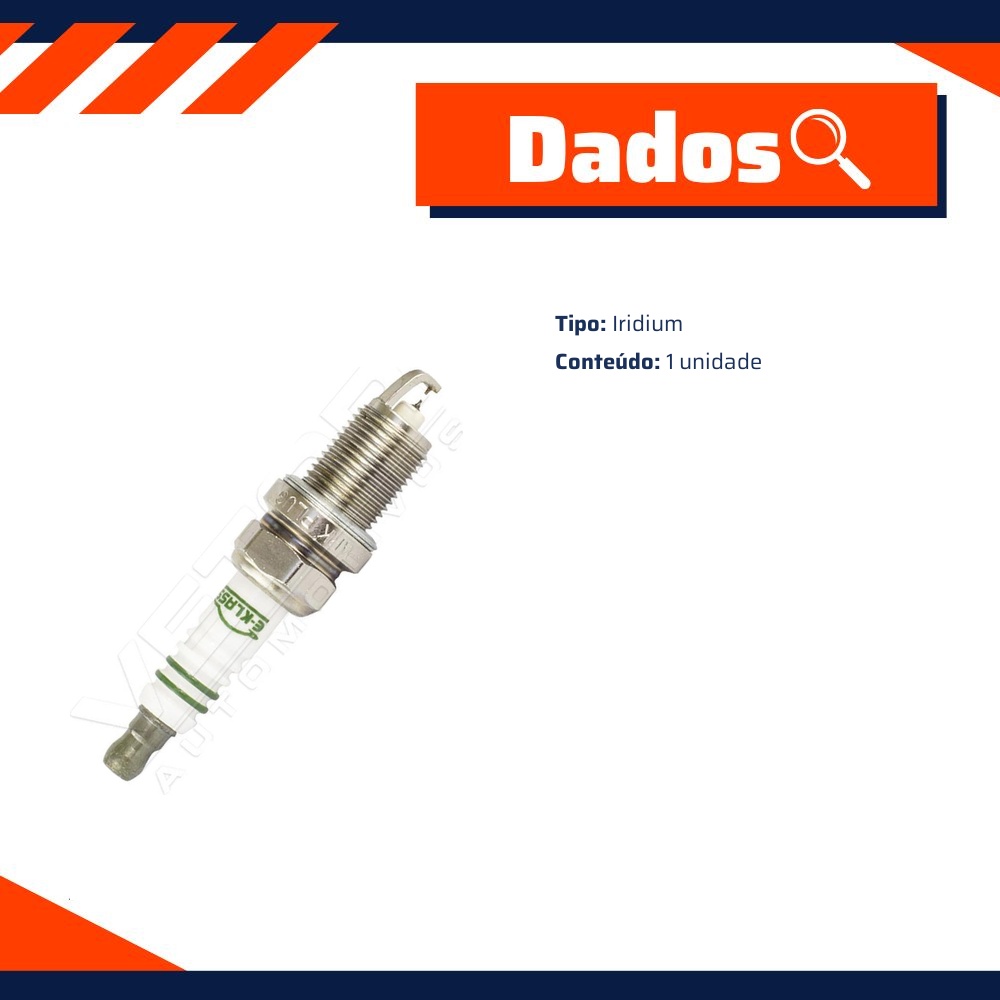 Vela de Ignição Iridium para Toyota Corolla - E-Klass - Evi645