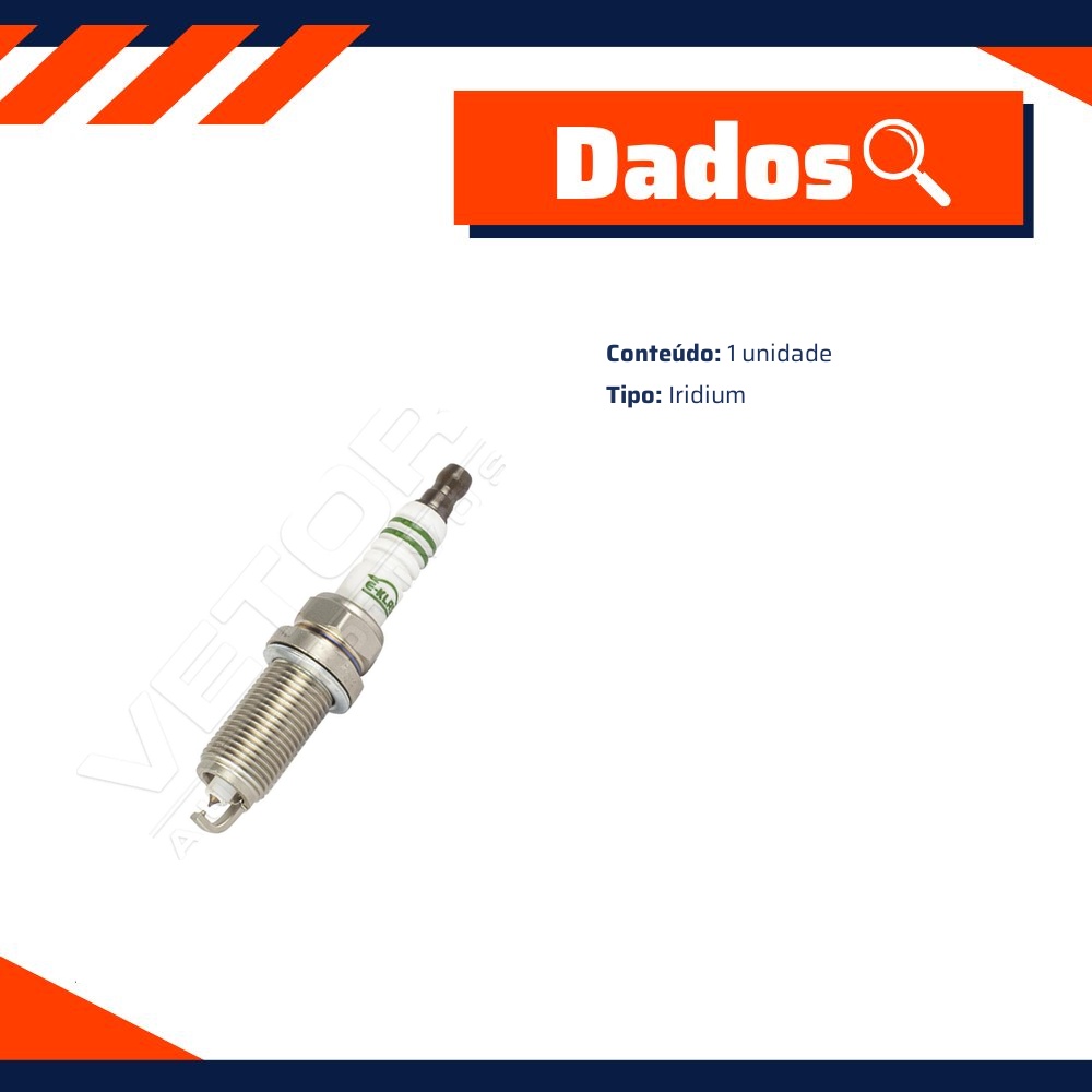 Vela de Ignição Iridium para Toyota Etios - E-Klass - Evi649