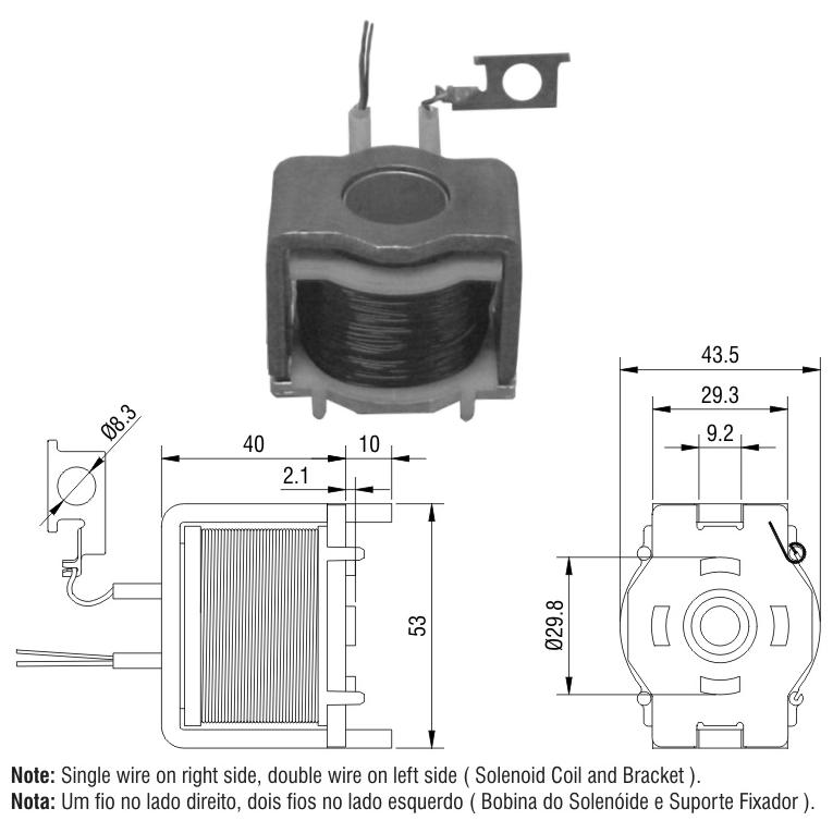 Relê Auxiliar de Partida para Dodge RAM - ZM - 1-421