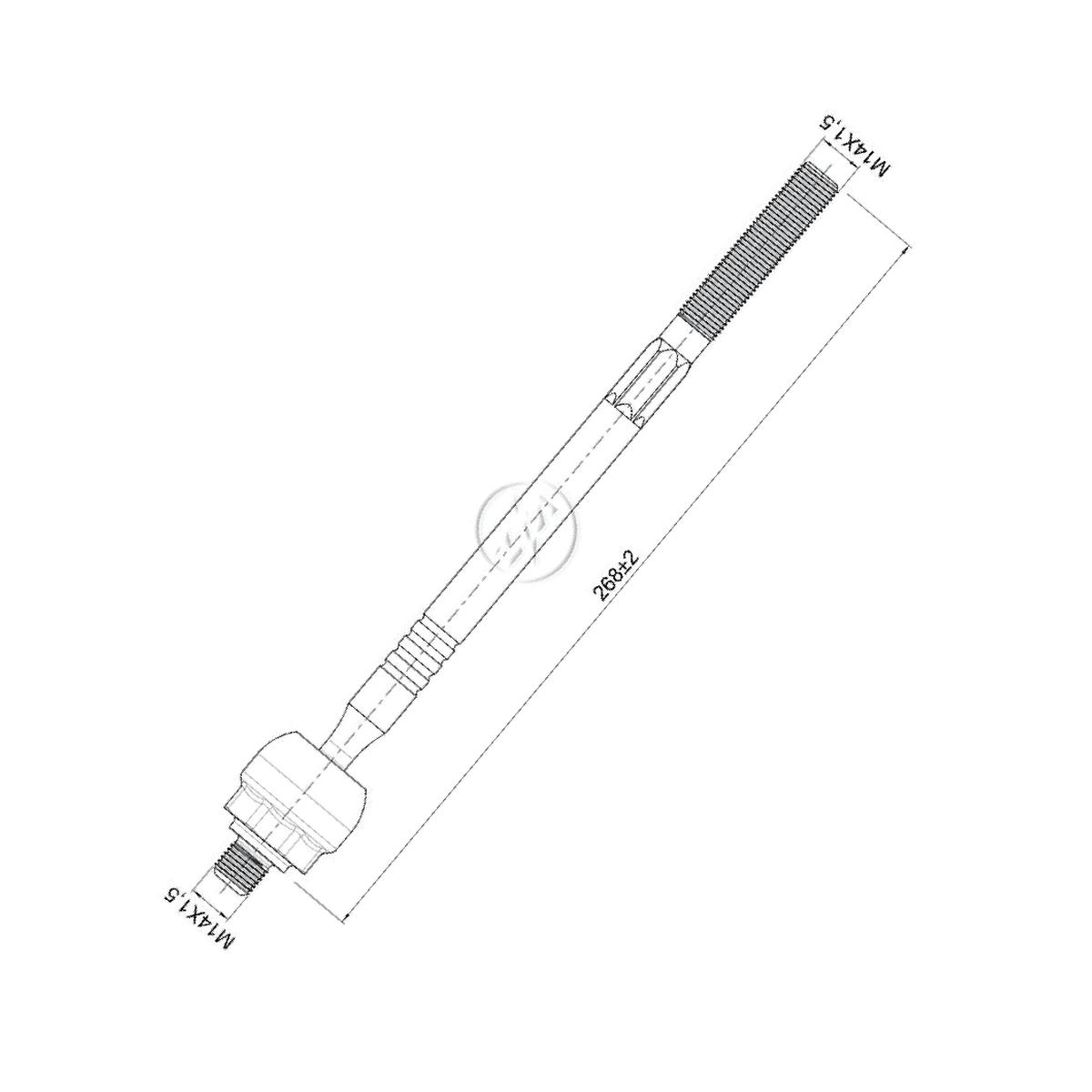 Terminal Axial - ZM - 170.110.01